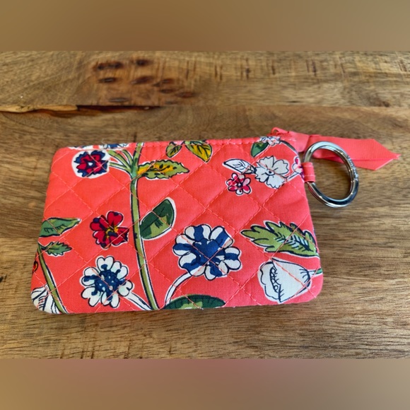 NWOT Vera Bradley keychain coin purse - Picture 2 of 3